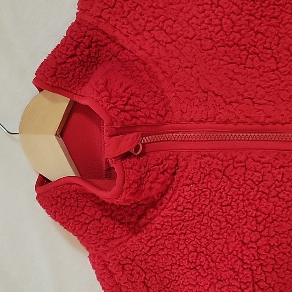 JF RED TEDDY JACKET XL - Picture 4 of 12